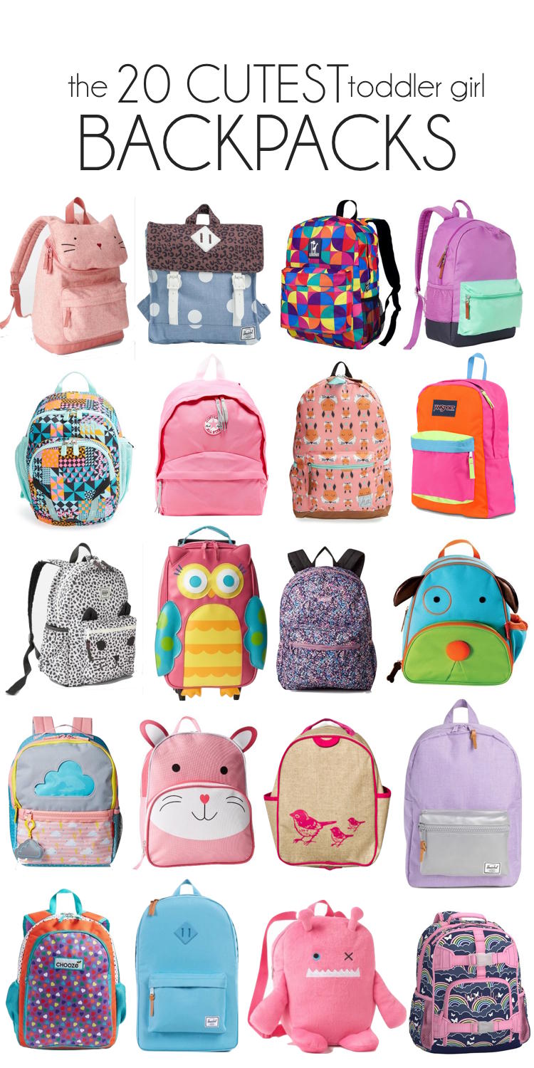 Back to School! The Cutest Toddler Girl Backpacks - Lovely Lucky Life